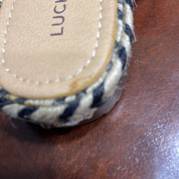 Lucky Brand Decime  Slip On Slide Sandals - Picture 10 of 10